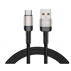 Laidas USB - USB C 100W 2m pintas juodas Tech-Protect